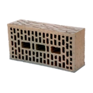Perforated Loading Bearing Red Bricks Size 40×20×11.3 cm, Pressure-Resistant | Yamama Factories for red bricks and clay products